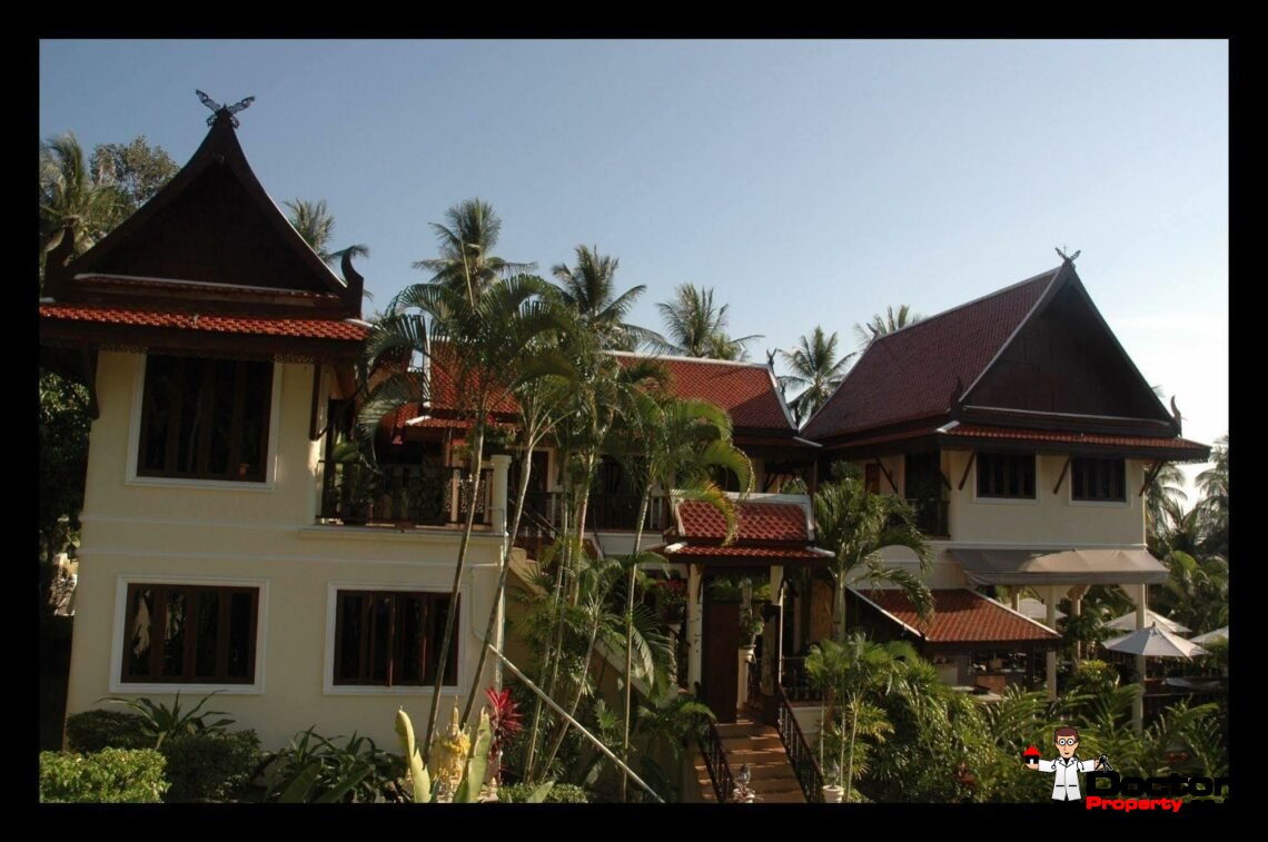 Fantastic Thai Style 6 Bedroom Villa in Bang Makham – Koh Samui – For Sale